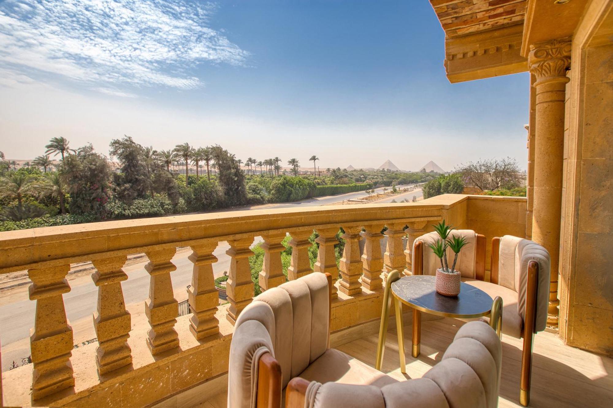 Golden Palm Sunrise Inn Kafret el-Gabal Exterior foto